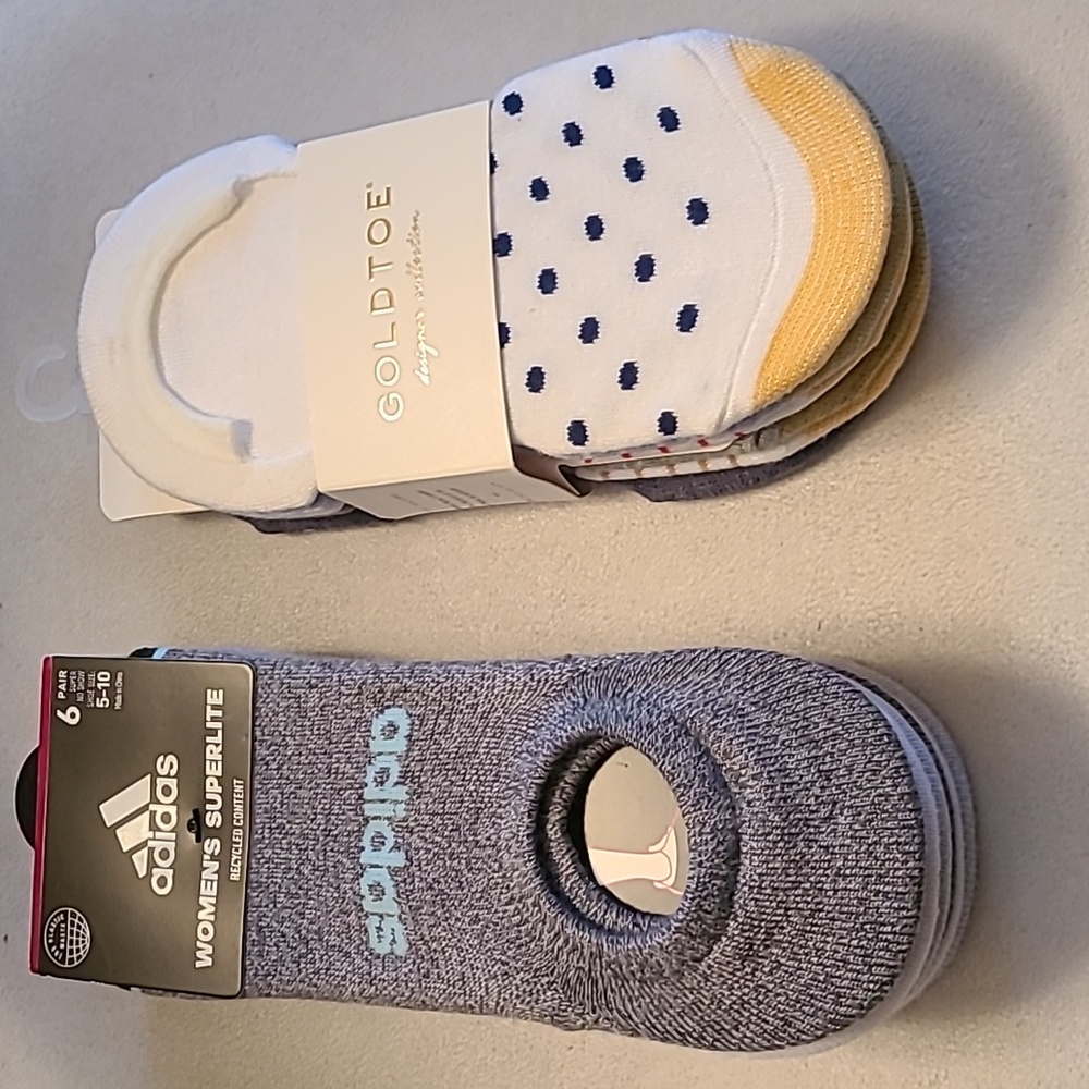 WOMENS NO SHOW SOCKS BUNDLE OF 12 PAIRS